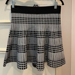 Forever 21 knit flare printed skirt - Size Medium